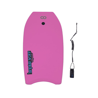 PROFESSIONAL 37 Inch Surfing Bodyboard with Custom Surfing Gear and Accessories