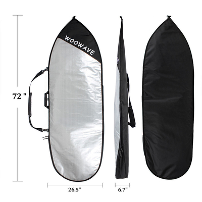 Durable Woowave Customized Longboard SUP Bag Cover Carry Bag with 1.51kgs Lightweight