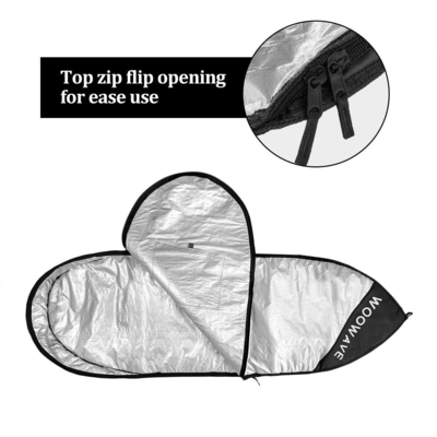 Durable Woowave Customized Longboard SUP Bag Cover Carry Bag with 1.51kgs Lightweight