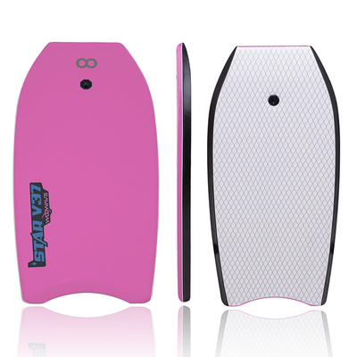 PROFESSIONAL 37 Inch Surfing Bodyboard with Custom Surfing Gear and Accessories