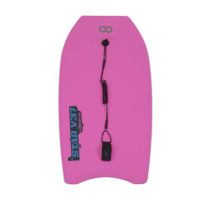 PROFESSIONAL 37 Inch Surfing Bodyboard with Custom Surfing Gear and Accessories