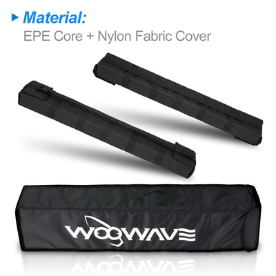 Universal Soft Long Canoe Racks for Kayak and Surfboard Woven Lable or PVC Lable Logo Type