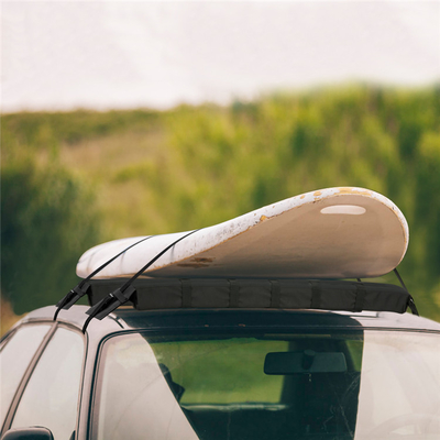 Universal Soft Long Canoe Racks for Kayak and Surfboard Woven Lable or PVC Lable Logo Type