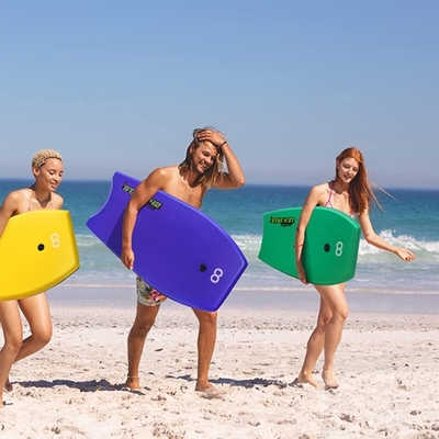 Get the Ultimate Surfing Experience with Woowave 37'' Professional Bodyboard and Leash