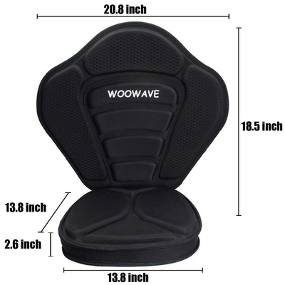 1.72 Kilograms Package Weight WOOWAVE Paddleboard Seat Fishing Boat Seat with Bag
