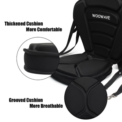 1.72 Kilograms Package Weight WOOWAVE Paddleboard Seat Fishing Boat Seat with Bag