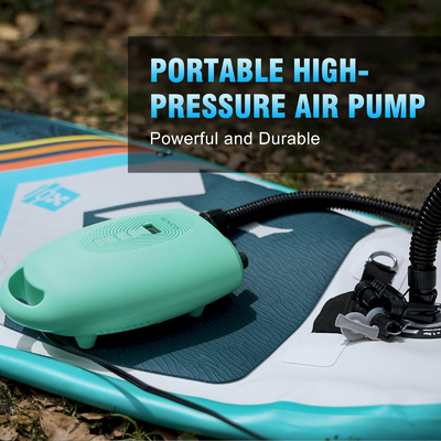 16PSI High Pressure Dual Stage Inflation Paddle Board Pump for iSUP Boats Kayak Yoga Ball