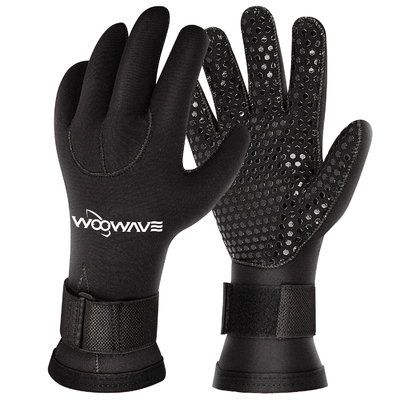 3mm Neoprene Anti-Slip Thermal Five Finger Surfing Gloves for Diving and Spearfishing