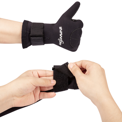 3mm Neoprene Anti-Slip Thermal Five Finger Surfing Gloves for Diving and Spearfishing