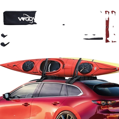 Portable Bag Included Load Capacity 65kgs Universal Fit EVA Roof Rack Pads for Kayak