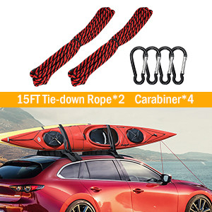 Portable Bag Included Load Capacity 65kgs Universal Fit EVA Roof Rack Pads for Kayak