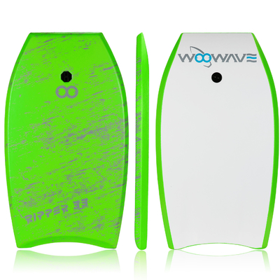 Unisex 36'' Bodyboard XPE Inflatable Skiing Board with Leashes