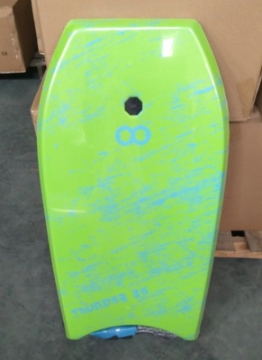 Unisex 36'' Bodyboard XPE Inflatable Skiing Board with Leashes