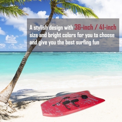 Unisex Surfing Board for Water Sports Rider Height 2'-4' 60cm-120cm Woowave Foam Board