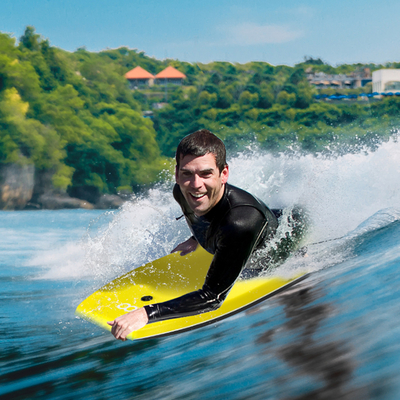 Lightweight 6 Feet 37'' Surfboard Foam Body Board for Pool and Ocean 1.8lbs Board Weight