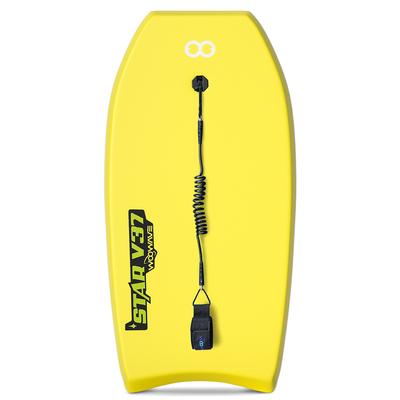 Lightweight 6 Feet 37'' Surfboard Foam Body Board for Pool and Ocean 1.8lbs Board Weight