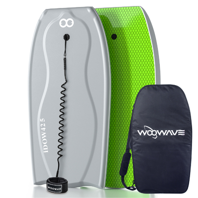 22.5 Inch Surfing Bodyboard with Carbon Rod Inside Support and Lightweight Design